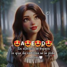 🥰 АΘЕ පොප D En silencio se espera lo que de rodillas se le pide Laura  LauraA.G A.G α Dios