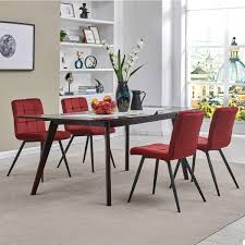 Dining Chair Accent Chair Set Of 4 For Living Room Side Chair Guest Chair Velvet Fabric Ergonomic Padded Dining Chairs Velvet Dining Chairs Upholstered Chairs