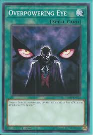 Sr07 En026 Overpowering Eye Common Structure Deck Zombie Horde Trading Card Mint Yugioh Cardfight Vanguard Trading Cards Cheap Fast Mint For Over 25 Years