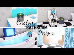 ️ adopt me modern tiny house speed build and tour ️this video features a tour of my roblox adopt me tiny house. 8 Custom Bathroom Design Ideas Building Hacks Roblox Adopt Me Its Sugarcoffee Youtube Custom Bathroom Designs Custom Bathroom Bathroom Design