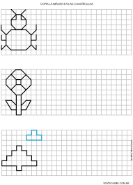 Resultado De Imagen Para Dibujos Con Cuadricula Para Preescolar Axe De Symetrie Dessin Quadrillage Symetrie Cm2
