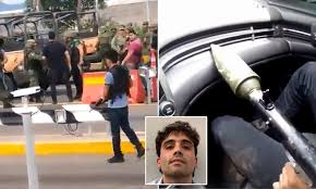 Court in february of smuggling tons of drugs and sentenced to life in prison. Mexican President Says The Army Released El Chapo S Son To Prevent All Out War Daily Mail Online