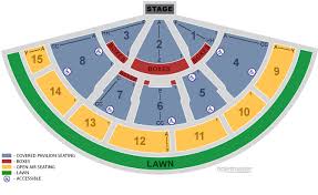 xfinity center mansfield ma seating chart with seat numbers