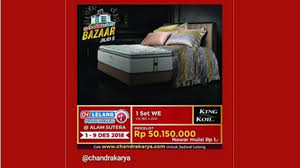 Harga spring bed king koil international classic ukuran : Chandra Karya Promo Lelang Kasur King Koil Mulai Dari Rp 1 Bisnis Tempo Co