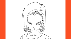 Android 18 drawing
