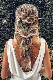 Wedding hair braids come in all different shapes and sizes. Bridal Hair 35 Braided Wedding Hairstyles