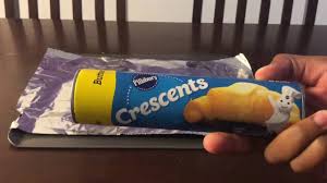 Open canned biscuits, separate each biscuit, and flatten slightly. How To Open And Prepare Can Crescent Rolls Youtube