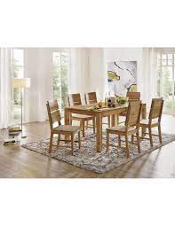 Shop modern living, dining, office, and bedroom furniture at west elm®. Grande Table A Manger Extensible 160 290cm 6 12 Personnes Bois Chene Massif