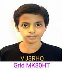 Om Rajaseeman receives ham radio license