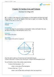 The height of your island's eating area dictates the type of. Exercise 13 2 Class 10 Maths Ncert Solutions Cuemath