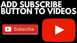 2,600 subscribe button stock video clips in 4k and hd for creative projects. How To Add A Subscribe Button To Your Youtube Videos 2019 Youtube