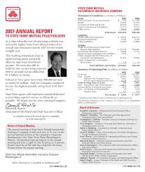 Feb 20, 2021 · state farm insurance review. State Farm Insurance 2007 State Farm Annual Report