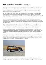 Car ownership is private, but the dmv needs a record of ownership. How To Get The Cheapest Car Insurance By Insurance15q9 Issuu