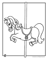 Many categories of free holiday coloring sheets and coloring book pictures for kids to choose from. Carousel Horses Coloring Pages Coloring Home