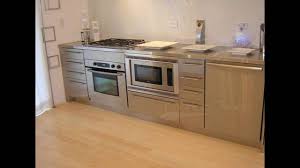 Stainless steel kitchen cabinets cost stainless steel runs $25,000 to $38,000. Stainless Steel Cabinets Kitchen Youtube