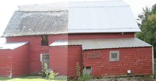 Maybe you would like to learn more about one of these? Re Roofing Our Gambrel Roof Barn Steemit