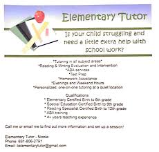 Tutoring Services Tutoring Business Tutoring Flyer Teaching Life Skills