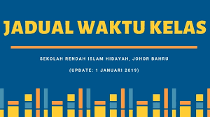 Mulai desain dengan beragam template jadwal gratis. Srihjb Jadual Waktu Kelas Update 1 Januari 2019 Pusat Pendidikan Hidayah