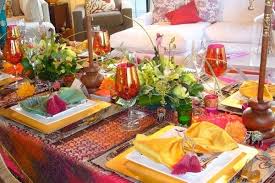 Decorate Your Home This Diwali Traditional Style Or Contemporary Style Diwali Decorations Dinner Decoration Decor