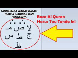 Merisaukan tanda kenabiannya yang rapuh, muhammad mendapat ilham baru. Waqof Tanda Baca Berhenti Atau Lanjut Dalam Al Quran Youtube
