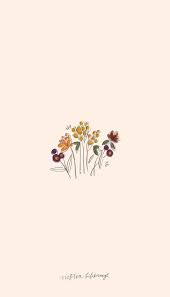 Victoriabilsborough Fallflowers Jpg Minimalist Wallpaper Cute Wallpaper Backgrounds Aesthetic Iphone Wallpaper