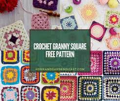 Easy crochet patterns are the way to go when you're short on time and want to create a cute crochet granny square. 20 Creative Crochet Granny Square Free Patterns For 2021