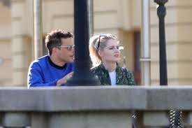 Rami malek is all smiles in a blue suit while attending a meet the actor panel in support of his hit show mr. Are Rami Malek And Lucy Boynton Still Dating In April 2021