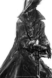 Gallery of captioned artwork and official character pictures from bloodborne, featuring concept art for the game's characters, monsters, weapons, and environments. Geralt Of Rivia Vs The Hunter Bloodborne Battles Comic Vine