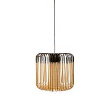Bamboo pendant light, asian basket ceiling lamp, minimalist bamboo basket hanging lamp, japanese bohemian décor, thai boho lighting / pl02 orientalbazar 5 out of 5 stars (535) £ 34.56. Bamboo Pendant Lamp Xs Black Architonic