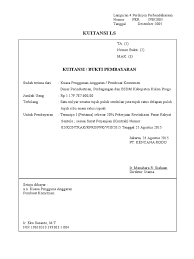 Bagaimana contoh kwitansi pengeluaran dana desa? Contoh Kwitansi Uang Muka