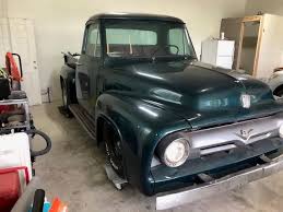 Image result for Dark Green 1955 Truck