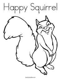 Check spelling or type a new query. Happy Squirrel Coloring Page Twisty Noodle