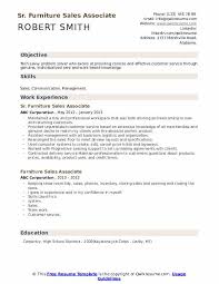 Skilled at excel, microsoft word and powerpoint. Furniture Sales Associate Resume Samples Qwikresume