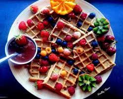 Gaufres A La Farine Complete Healthy Flavor I Recette Cuisine Recette Recettes De Cuisine Gaufres Farine Complete