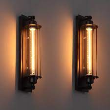 Industrial Vintage Wall Lamp Bra Iron Loft Lamps In 2021 Industrial Wall Lamp Vintage Wall Lights Wall Lamp