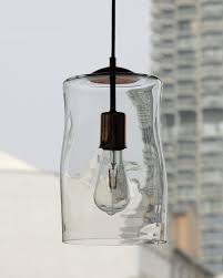 Organische Gewolbte Unregelmassige Glas Hangeleuchte Zylinder Mit Kupfer Von Glashutte Krakau Hangeleuchte Glaszylinder Zylinder