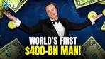 Elon Musk Shatters Records With His Astounding $400 Billion ... - YouTube