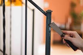 Painting metal railings as with wood porch or deck rails, metal railings require a bit of preparation before painting. How To Clean Wrought Iron Furniture And Railings