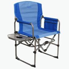 I am a bigger guy, 280 lbs so i was looking for a lightweight yet durable chair that can handle my weight. Kamp Rite Kampcc406 Compact Director S Chair Outdoor Furniture Camping Folding Sports Chair With Side Table And Cup Holder 2 Tone Blue Target