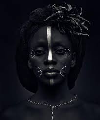 Black And White Woman Portrait Ottokalos Noir Black And White Portraits Female Portrait Silver Makeup