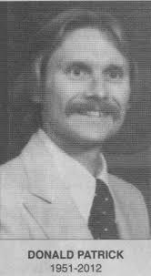 PATRICK, Donald Marion 1951