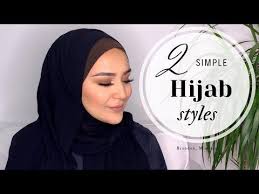 2 Simple Hijab Styles I 2 Kolay Gunluk Sal Baglama Modeli Youtube Sal Model Youtube
