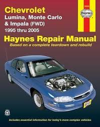 Read expert reviews on the 2005 chevrolet monte carlo from the sources you trust. Advertisement Ebay Repair Manual Ls Haynes 24048