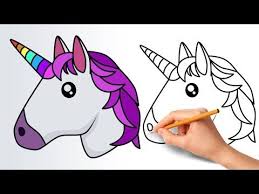 We make face painting easy and fun! How To Draw A Unicorn Easy Step By Step Cartoon Unicorn Drawing And Amazing Color Learning Yout Unicorn Drawing Unicorn Painting Drawing Cartoon Characters