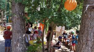 Partout en france, a fait des émules à nîmes où nous jouons. Parcours D Accrobranche Pour Enfants Et Adultes Tous Niveaux Pres De Nimes Les Accros D Anjeau