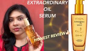 The trusted global cosmetic brand known for its advanced beauty solutions brings you a plethora of serums to treat different hair. L Oreal Paris Extraordinary Oil Serum Review Tamil Style With Sandy Youtube