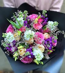 Browse 13,451 flower bouquet table stock photos and images available, or search for dinner to find more great stock photos and pictures. Flower Bouquet In Cold Colors Vilniusflowers