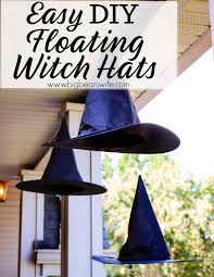 Easy Diy Floating Witch Hats Big Bear S Wife