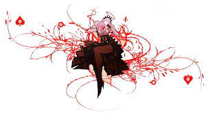 Anime wallpaper black and white for desktop mobile iphone and tablets. Hd Wallpaper Anime Red White Background Indoors Plant Flower Flowering Plant Wallpaper Flare