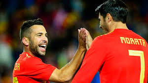 Spain defender aymeric laporte backed alvaro morata to shut everyone's mouth after the striker morata missed a good chance in the first half and was then whistled by the spanish supporters in. The Words Of Support Of Alvaro Morata For Jordi Alba After His Absence In The Spanish Selection